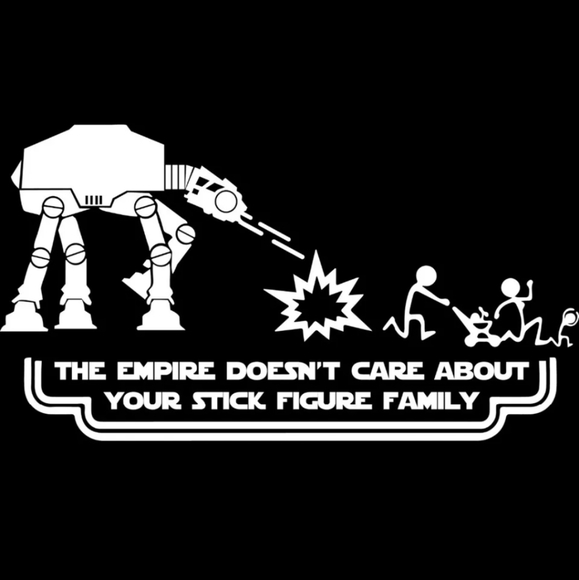 🔹️Disney Star Wars At-At Window Decal/Sticker - Picture 3 of 6